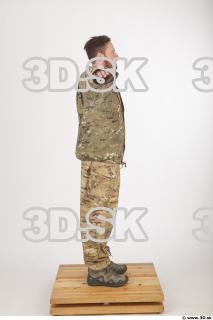 Soldier in American Army Military Uniform 0052